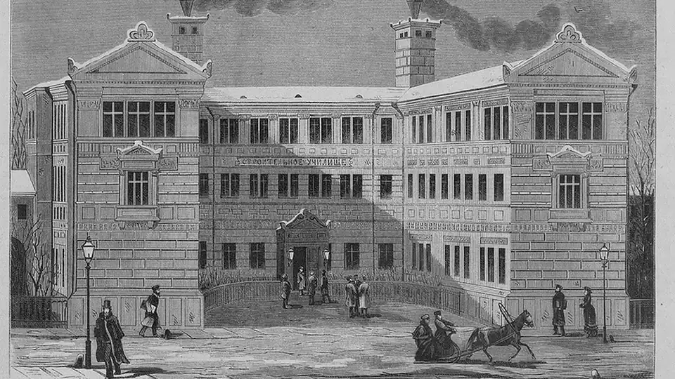 St. Petersburg İnşaat ve Mimarlık Üniversitesi kampüs görünümü