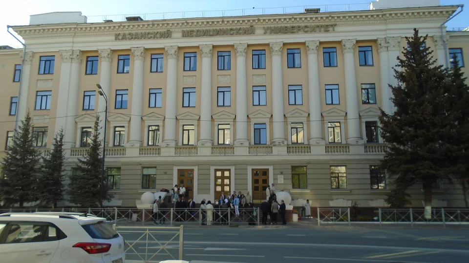 Kazan Devlet Tıp Üniversitesi kampüs görünümü